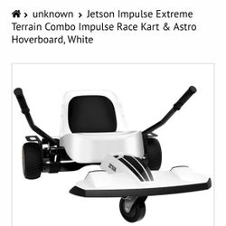 Unopened jetson Hoverboard Jet cart Combo 