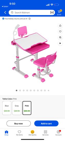 Pink Desk And Chair