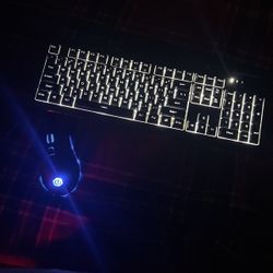 CyberPowerPC keyboard and mouse (Black) full size $50 for both