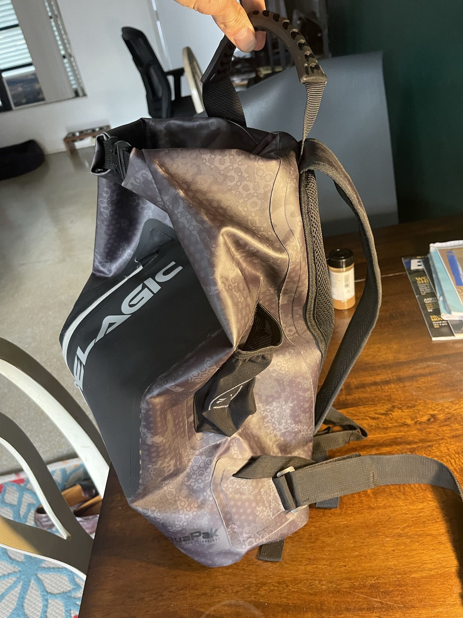 Pelagic 30l aquapak unpopulated backpack