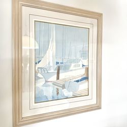 sailboat watercolor painting