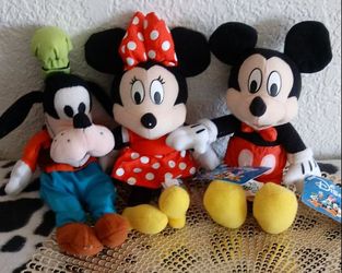 Disney plush dolls