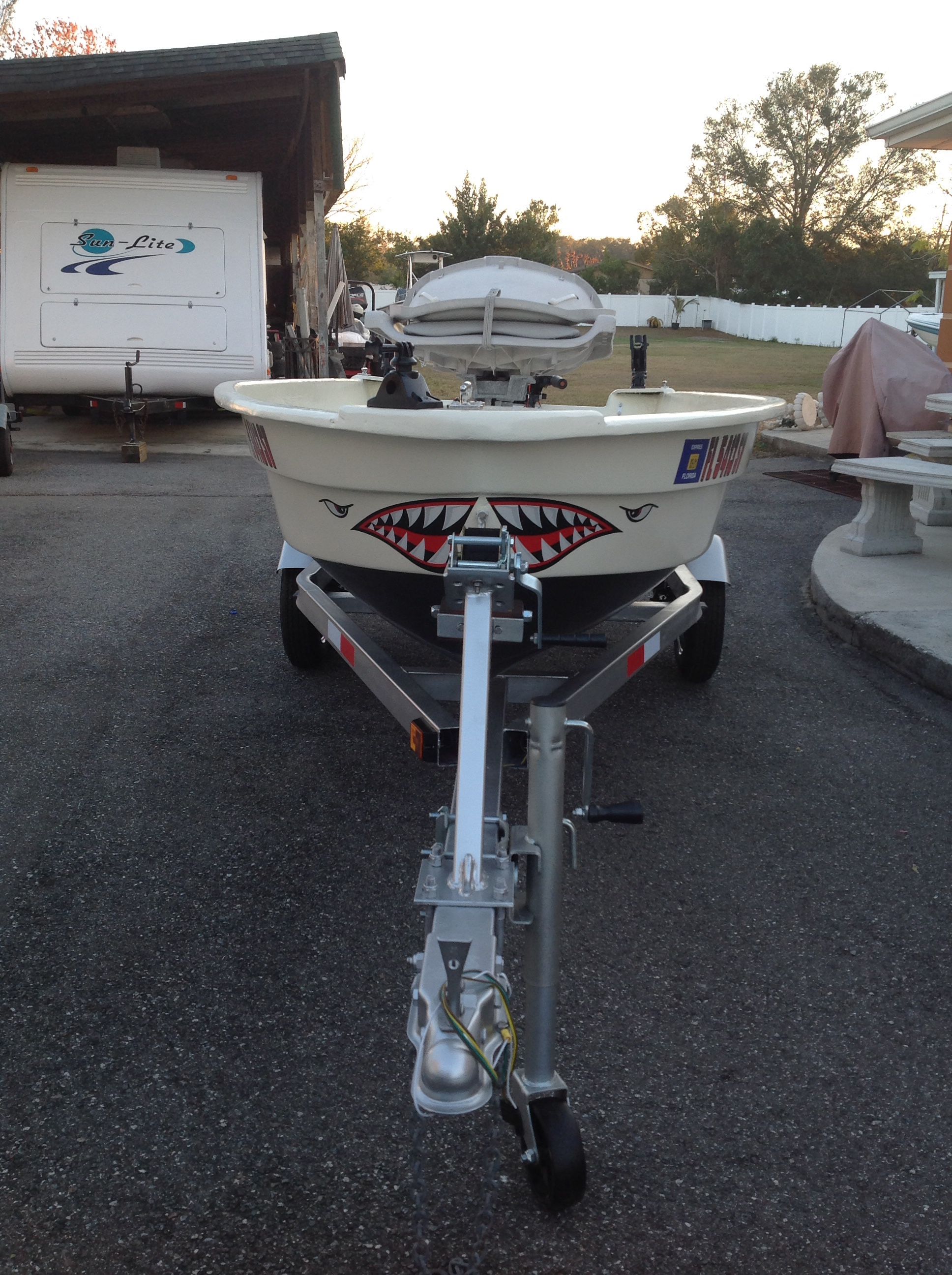 12 Ft With Trailer And 2014 Mercury 9.9hp 4 Strokes for Sale in Orlando