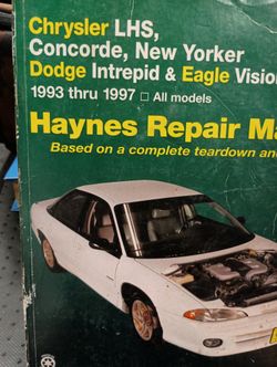 Haynes Repair Manual #25025 Chrysler, Dodge, Eagle