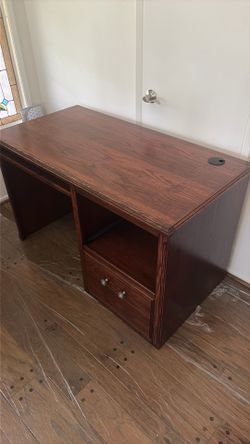 Small oak desk