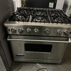 Viking 36” gas range