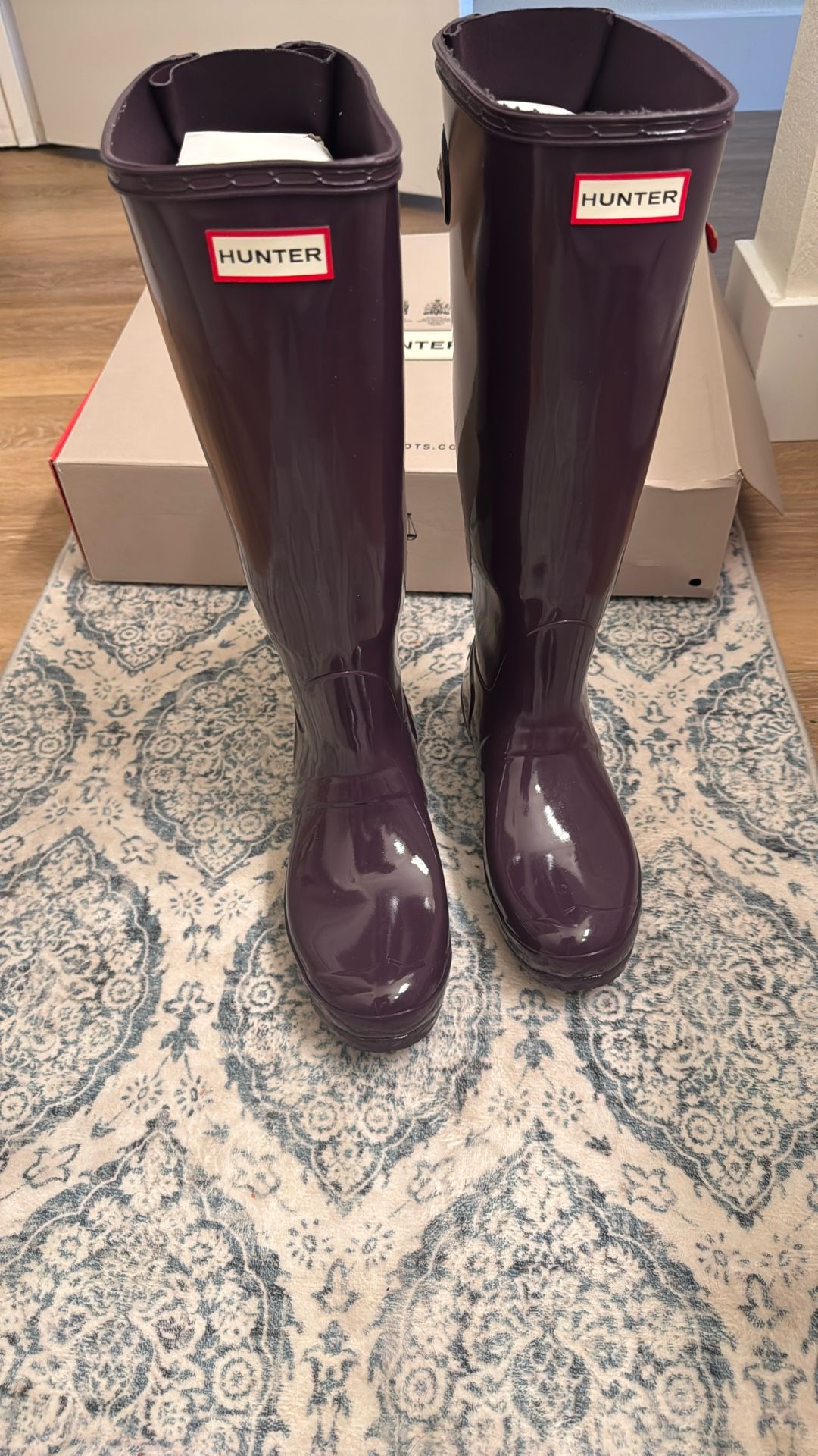 Purple New Hunter Adjustable Boot