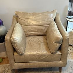 Leather Accent Chair