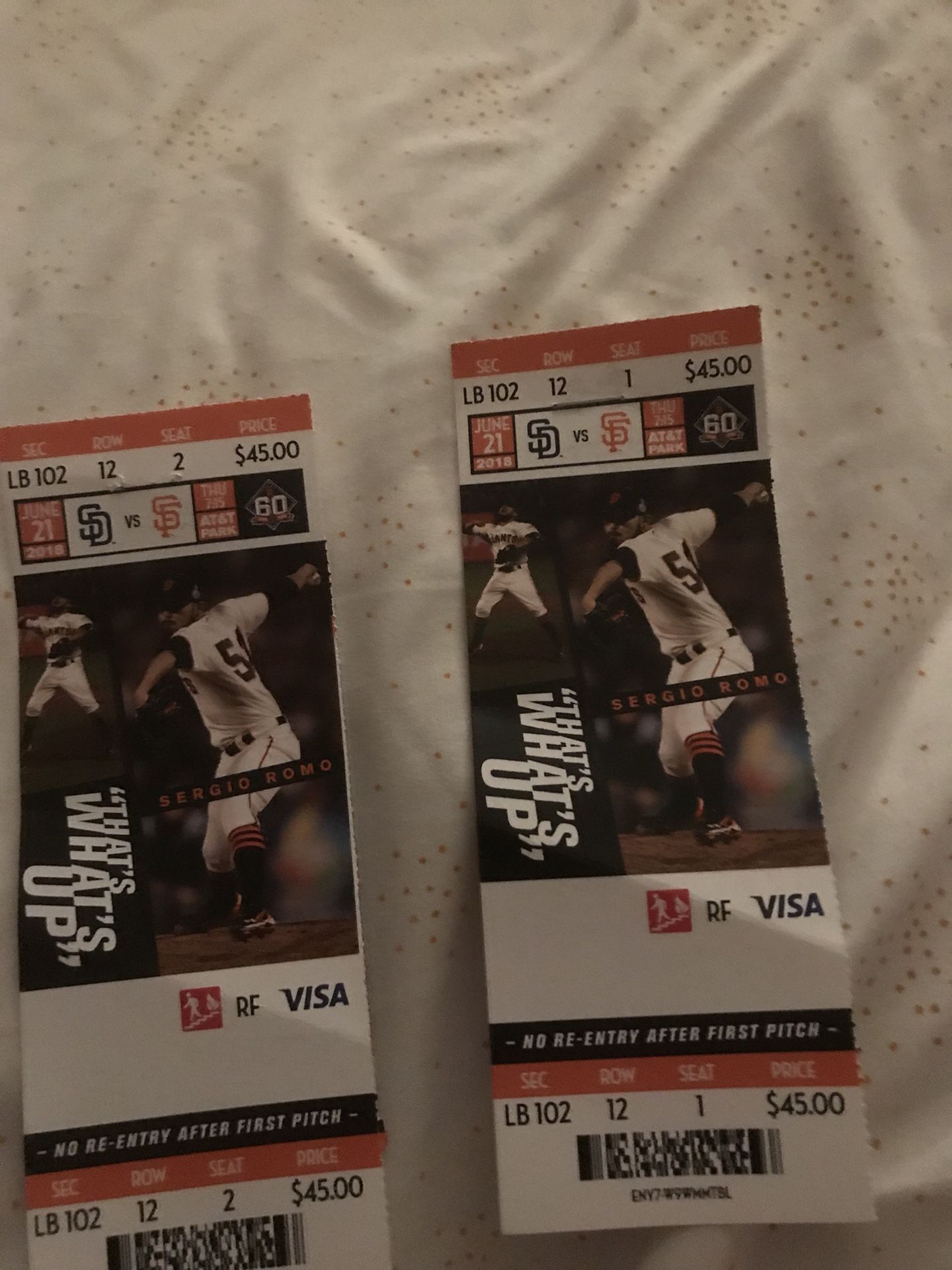 2 tickets for $35 for this Thursday