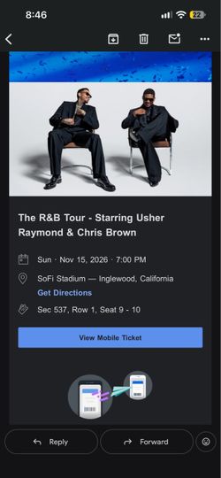 Chris Brown and Usher Tickets