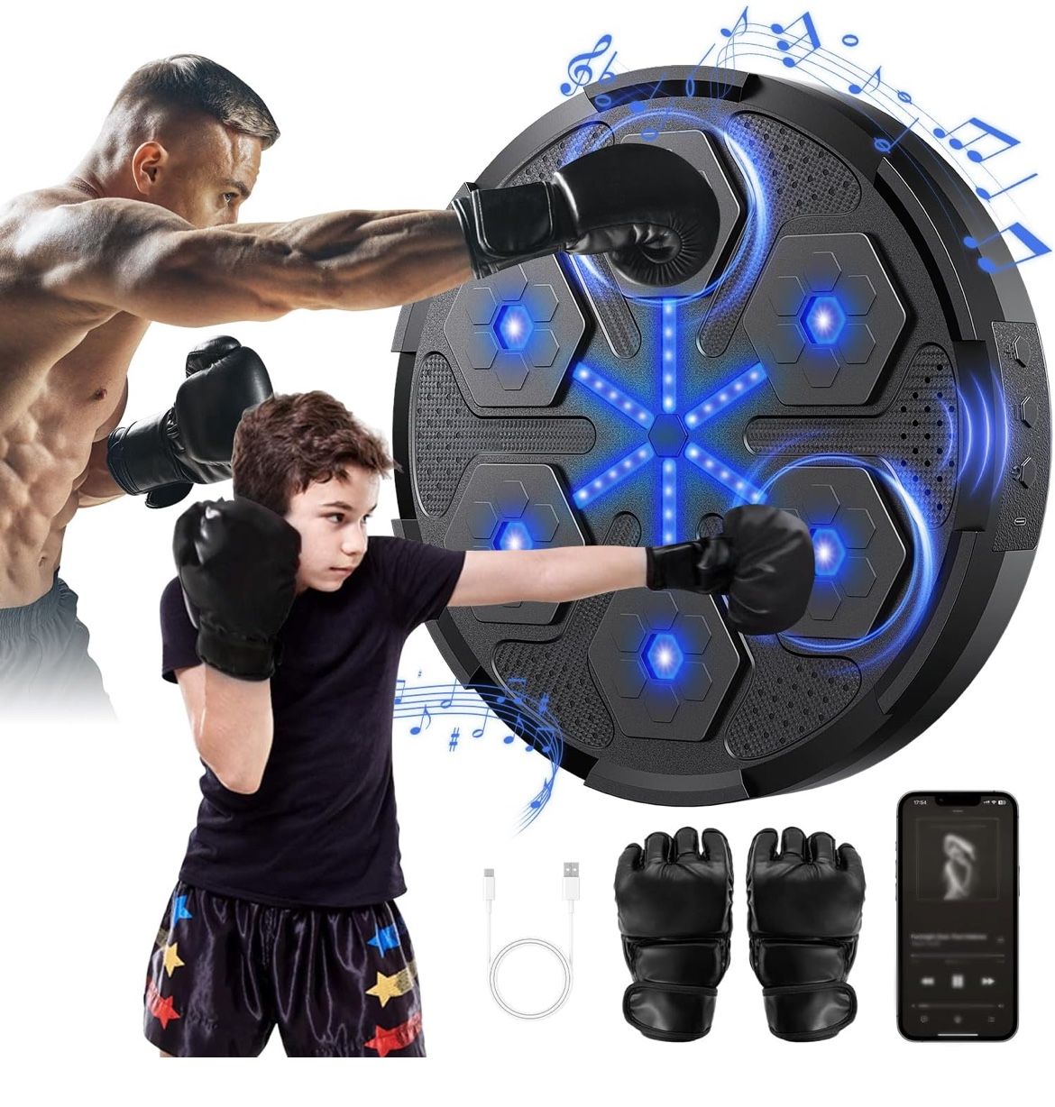 Opened Box Music Boxing Gaming Machine