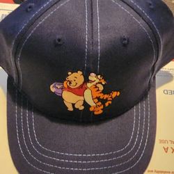 WINNIE POOH TIGER HIGH QUALITY STITCHED INFANT ADJUSTABLE CAP