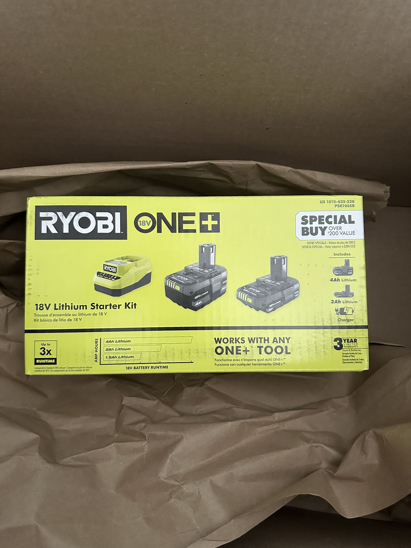 Ryobi Battery And Charger