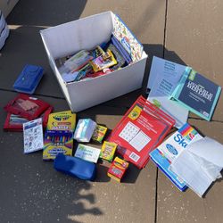 Various School Supplies Art Stuff 