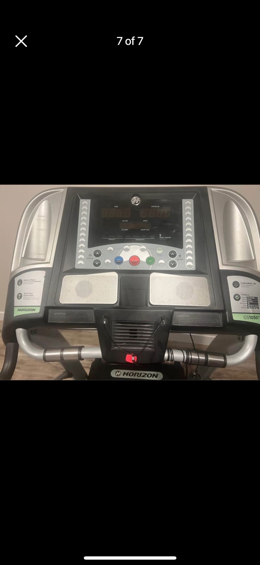 Horizon treadmill