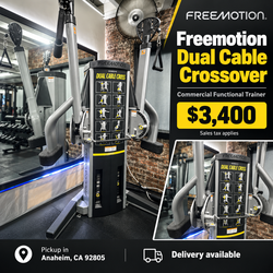Freemotion Dual Cable Crossover Functional Trainer – Commercial Gym Equipment