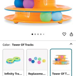 Cat toy 3-tier roller 