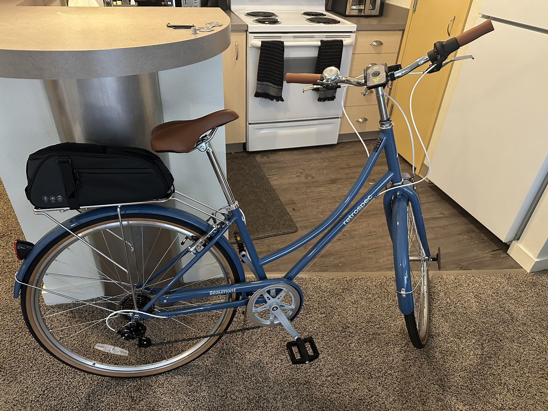 Retrospec Beaumont City Bike - Step Through 7 Speed