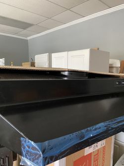 New kitchen hood 30” black
