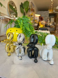 Personalized Pooping Dog Sculpture