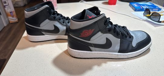 Nike Air Jordan Mid Shadow Red, Black, Grey