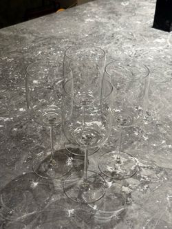 minimal stem wine glasses set of 4
