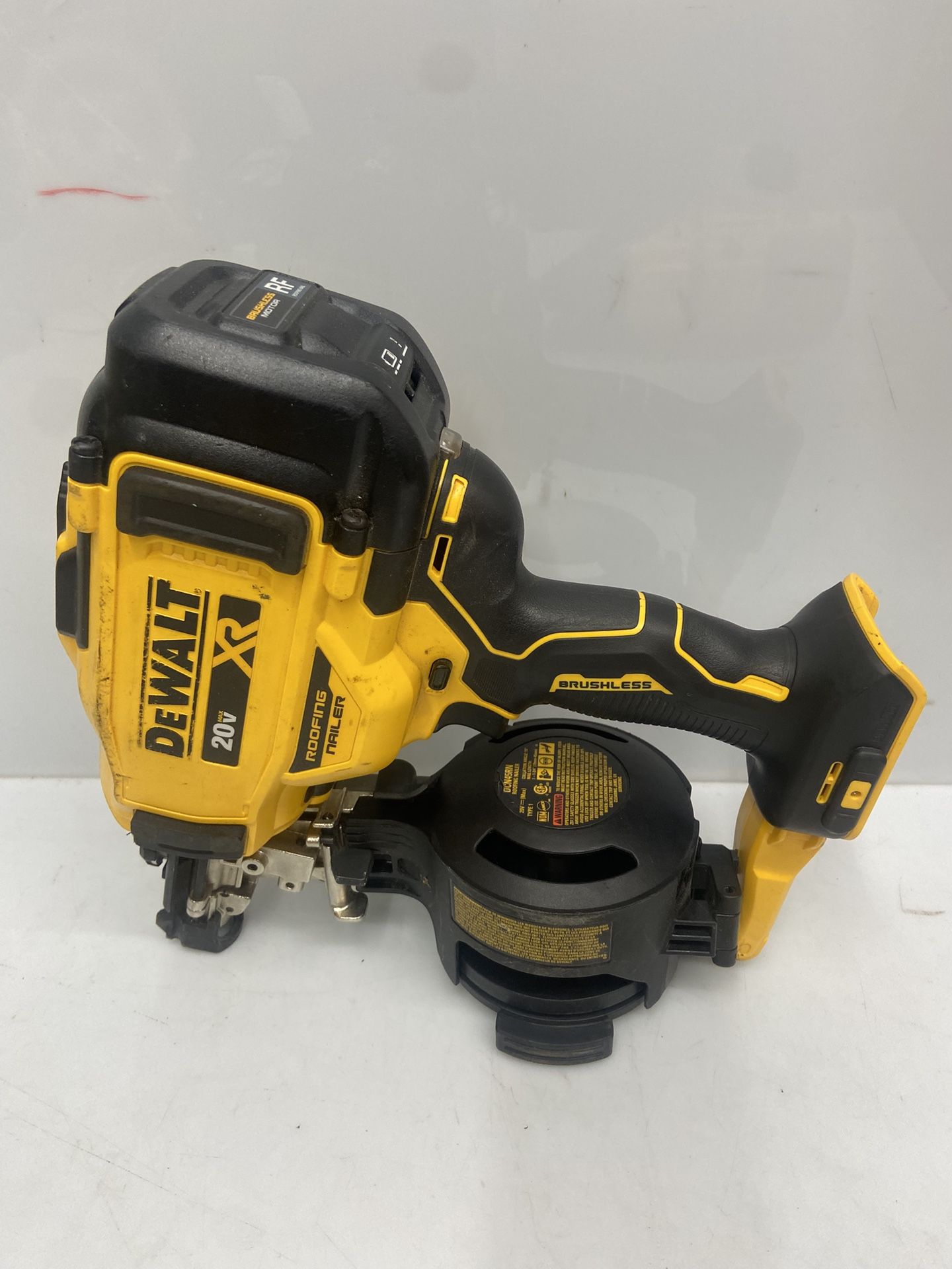 20V MAX 15-Degree Electric Cordless Roofing Nailer (Tool Only)