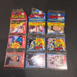 1988 DONRUSS BASEBALL TRADING CARDS RACK PACKS
