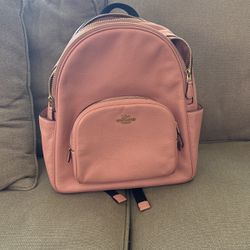 Coach 3 Pocket Backpack PINK 