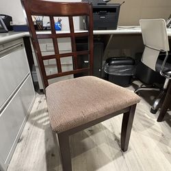 Wood office chair