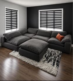 GREY MODULAR SECTIONAL 😍🩶