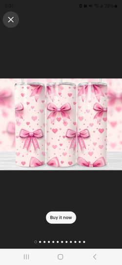 20 Oz Bow Tumblers