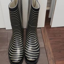 Merona Shoes Merona Dark Navy Rain Boots Size 7