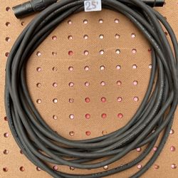 Neutrik Mic Cable Made In USA 25 Feet 