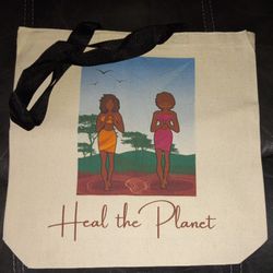 Heal The Planet Shopping Bag
