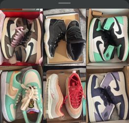 Nike Air Jordan Sneaker Collection – 6 Pairs