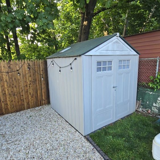 Outdoor Resin Storage Shed