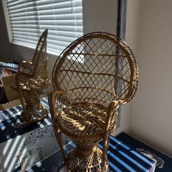 BOHO Small Chair For Baby shower/nursery