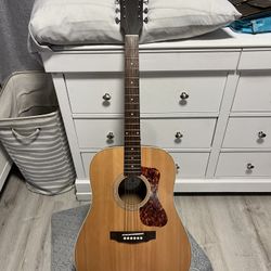 Guild D240E Acoustic Electric Guitar Natural - Used Excellent 