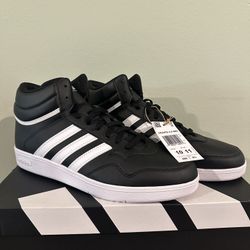 Adidas Hoops 4.0 Black/White (Size 10 Mens)