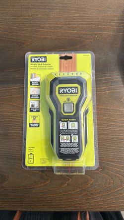 Ryobi whole stud detector .