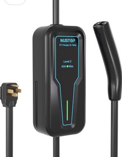 Brand new!40A Level 2 Tesla EV Charger 9.6KW Home or Portable with 240V NEMA 14-50 Plug, 25FT