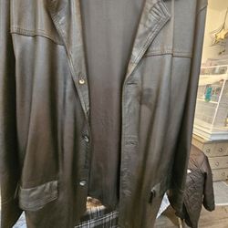 Men's  Genuine Leather Jacket SIZE XL