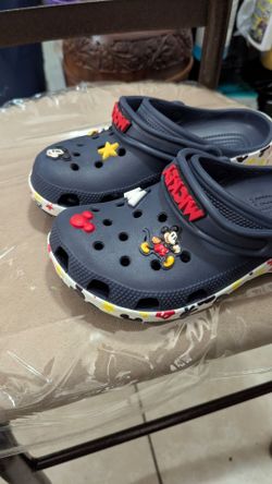 Kids size 3 Mickey mouse Crocs