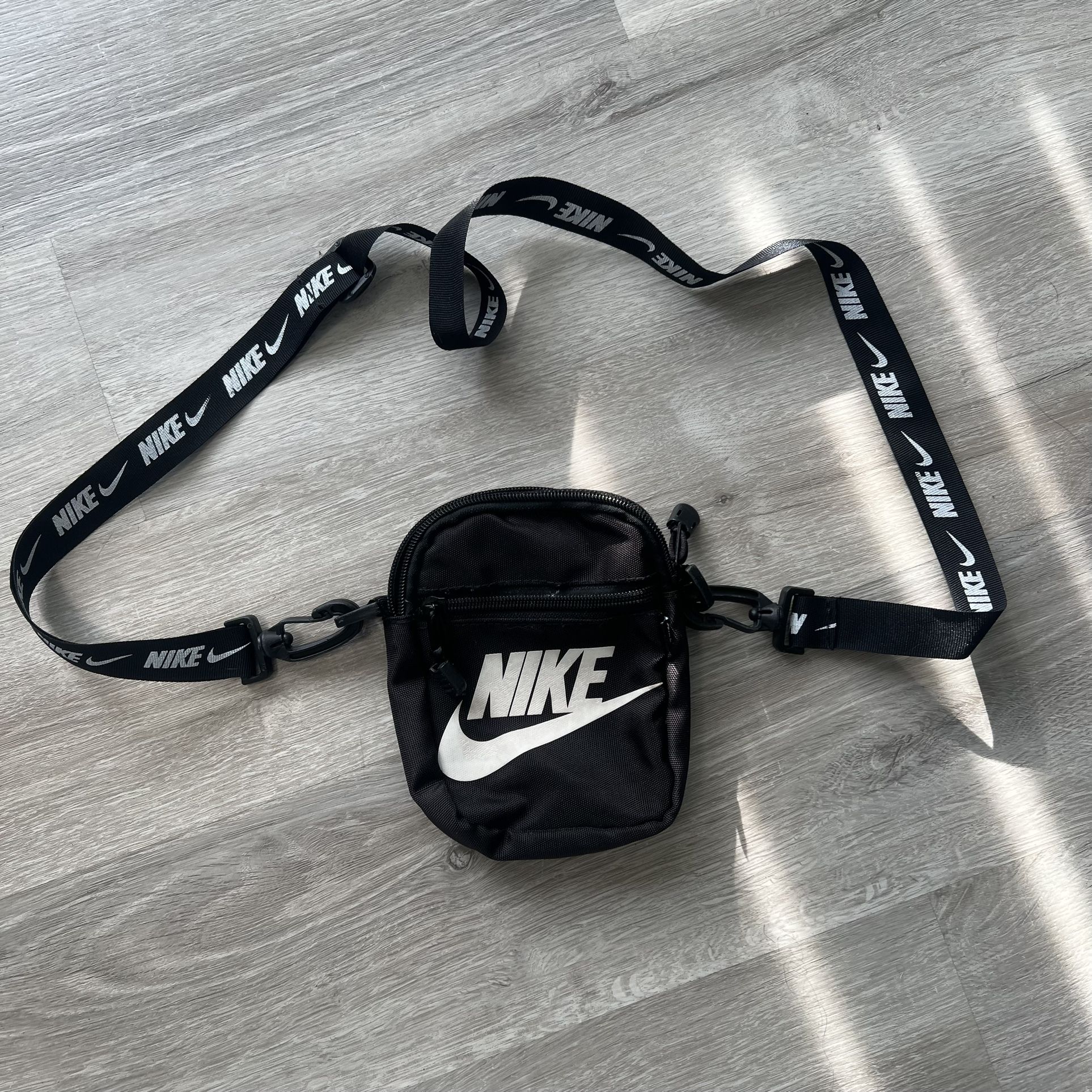 Mini Nike Waist Bag Black Strap