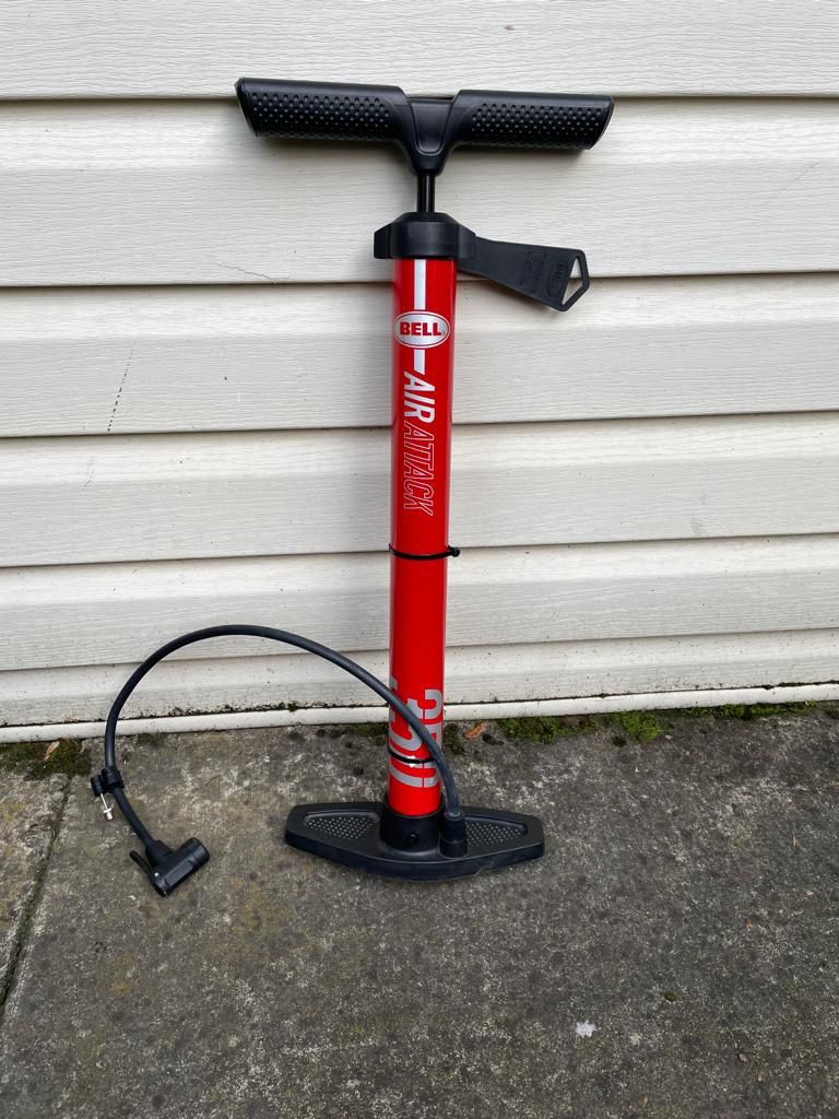 Bell air Attack High Volumn Pump For Bicycle.