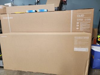 Samsung OLED S95B 65-Inch QD-OLED 4K S95B Series Quantum HDR, Dolby Atmos, Object Tracking Sound, Laser Slim Design, Smart TV
