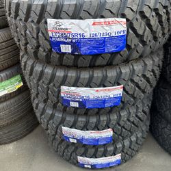 LT 285/75/16 Atlander MT New Tires Mounted And Balanced Montadas Y Balanciadas Gratis