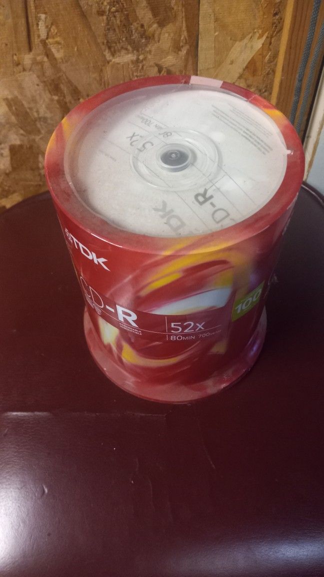 TDK 100 PACK CD-R 52X 80MIN 700MB