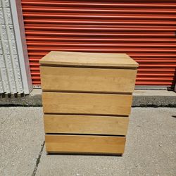 IKEA Malm 4 Drawer Dresser 